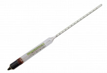 Mostwaage Öchsle- Brigx 0-30, Aräometer mit Thermometer