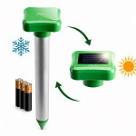 Ganzjähriger Maulwurfvertreiber – Solar- und Batteriebetrieb