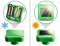 Ganzjähriger Maulwurfvertreiber – Solar- und Batteriebetrieb