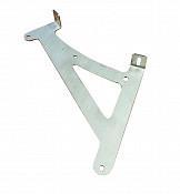 Luftleitblech Halter aus Edelstahl