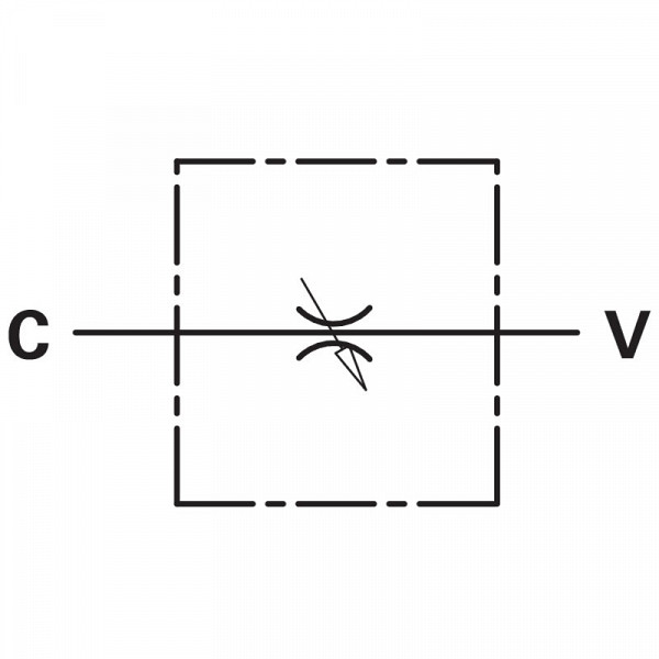 Drosselschraube 1/4