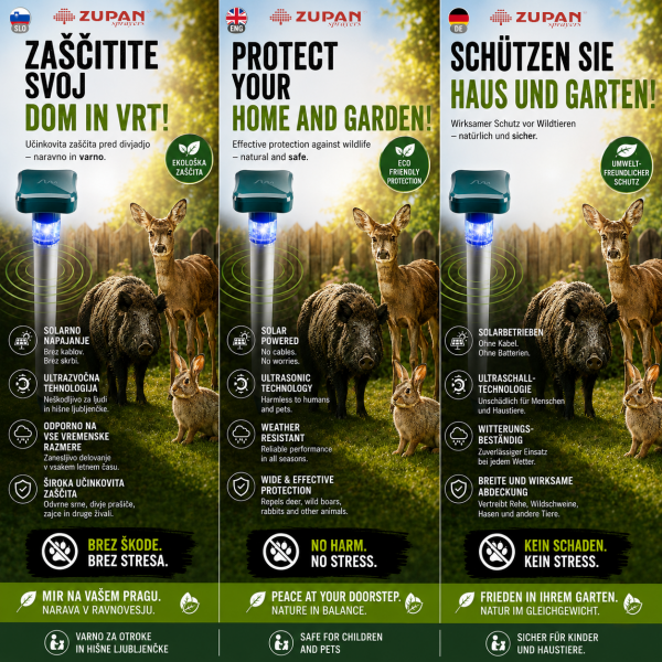 Wildtier-Vertreiber 360°