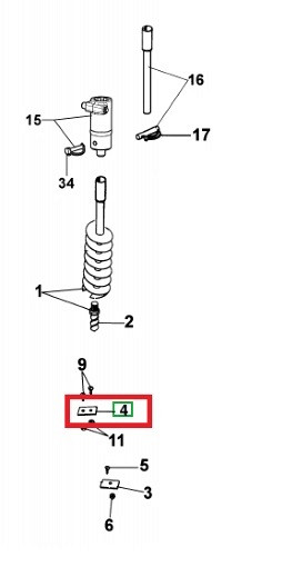 Bohrermesser 20