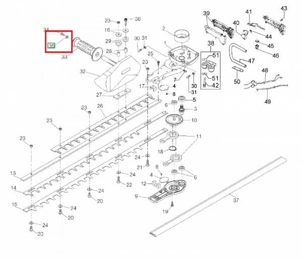 Feder für 453 ERGO