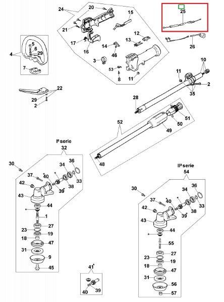 Gaskabel 725